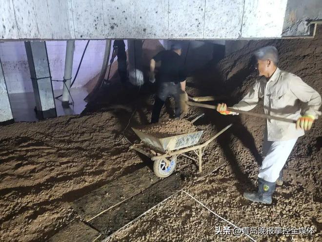 胆子子太大了！偷挖两层地下室超850㎡青岛一小区出现地面塌陷！(图3)