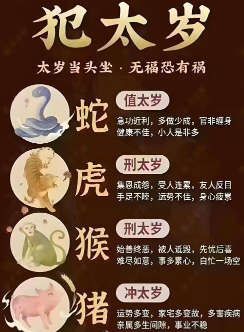 为什么八字犯太岁不要搬家动土？犯太岁之年最忌讳什么？